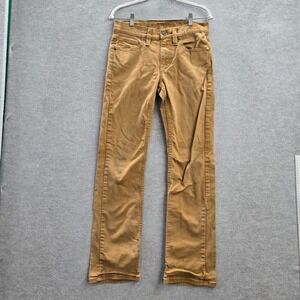 Cody James Men Jeans  29x32 Brown Solid Cotton Spandex Casual 32" Inseam